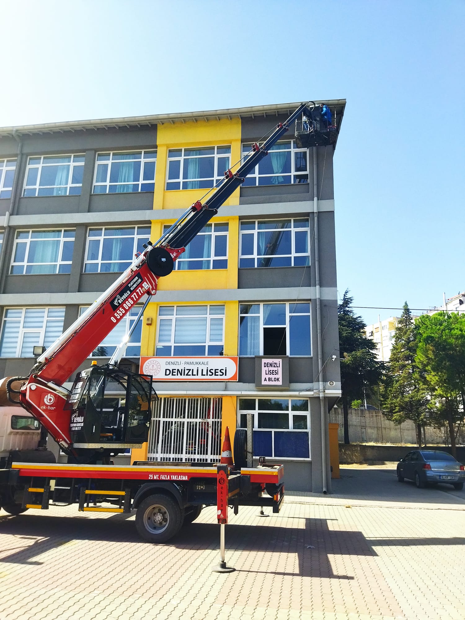 Sepetli Vinç Denizli, Sepetli Vinç Kiralama, Mobil Vinç, Hiyap Vinç