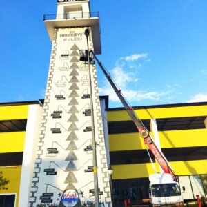 Sepetli Vinç Denizli, Sepetli Vinç Kiralama, Mobil Vinç, Hiyap Vinç